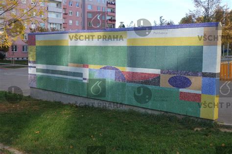 Príklad obkladania zakriveného stĺpa mozaikou