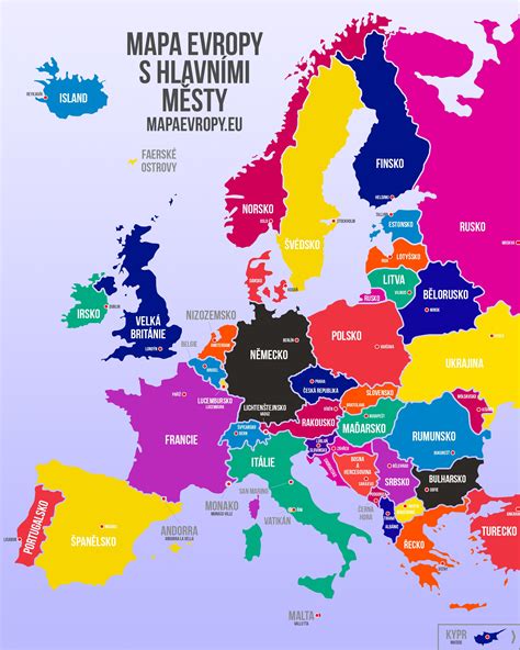 Mapa Michaloviec s vyznačenými hlavnými ulicami a občianskou vybavenosťou