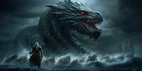 Thor a Jörmungandr