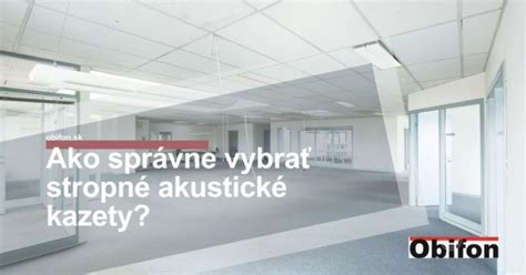 Stropné kazety v modernom kancelárskom priestore