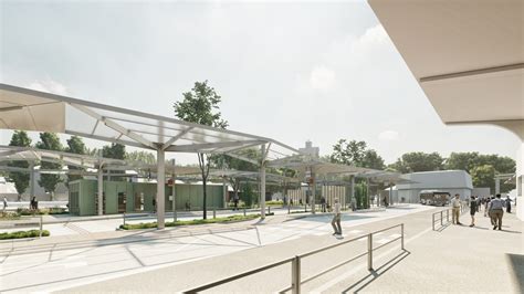 Vizualizácia novej autobusovej zastávky s prístreškom v Častkovciach