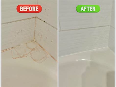 Before and after cleaning a Silgranit sink