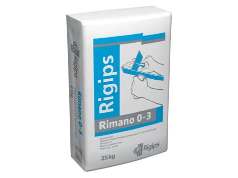 Balenie sadrovej stierky Rigips Rimano 0-3 mm