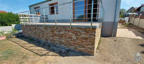 Ukážka rôznych typov kamenného obkladu v exteriéri