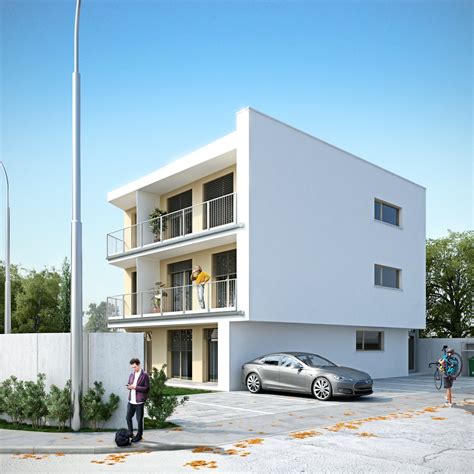 Moderný zateplený bytový dom v Modre