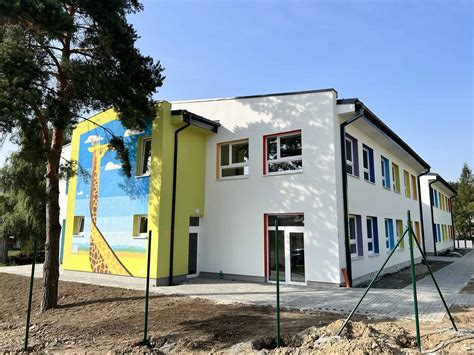 Vizualizácia zrekonštruovanej budovy materskej školy na Jesenského ulici v Krupine