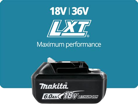 Makita 18V LXT akumulátorový systém