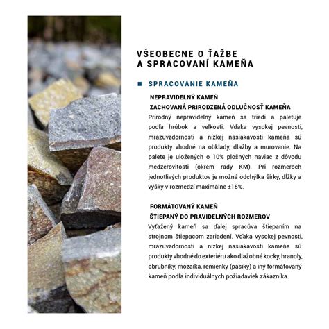 Rozličné druhy prírodného a umelého kameniva