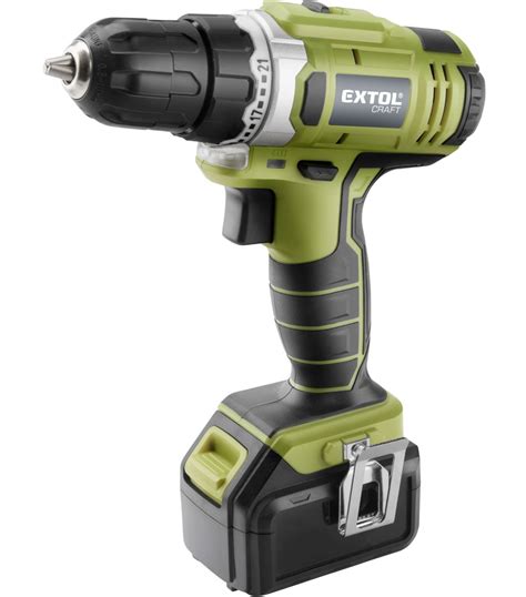 Aku vŕtačka Extol Craft 402440 s príslušenstvom