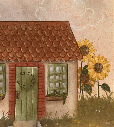 Ilustrácia rušného paneláku a tichého domova