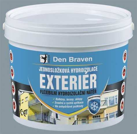 Produktový obrázok Den Braven Jednozložková hydroizolácia EXTERIÉR 13 kg