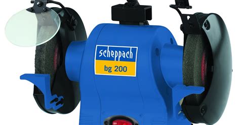 Detail Scheppach BG 200 s bezpečnostnými prvkami