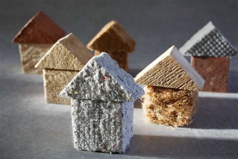 Rôzne ekologické izolačné materiály