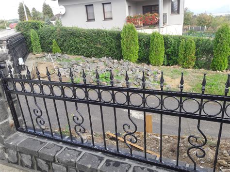 Historické kované zábradlie