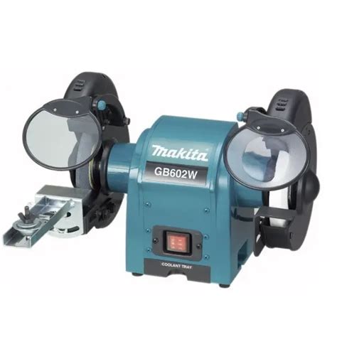 Stolová dvojkotúčová brúska Makita GB602W