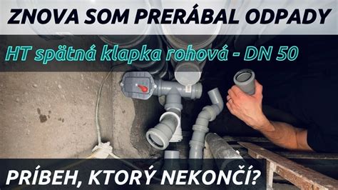 Schéma domového kanalizačného systému s hlavným čistiacim otvorom