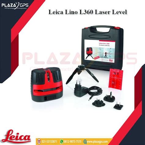 Obsah balenia Leica Lino L360 vrátane kufra a príslušenstva
