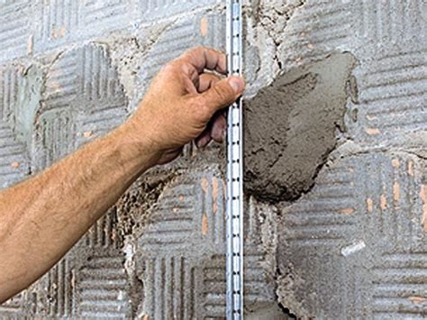 Príprava steny na omietanie