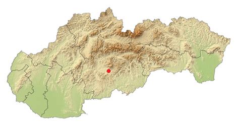 Mapa Slovenska s vyznačenými oblasťami, kam je možná doprava stavebných materiálov