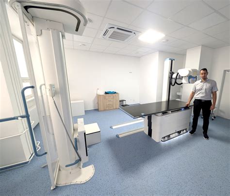 Röntgenové pracovisko s tienením