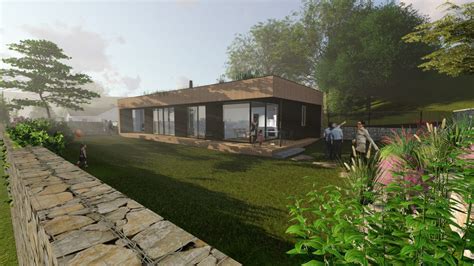 Vizualizácia projektu Bungalov SILVIA