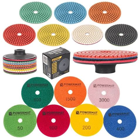 Rôzne typy brúsnych kotúčov