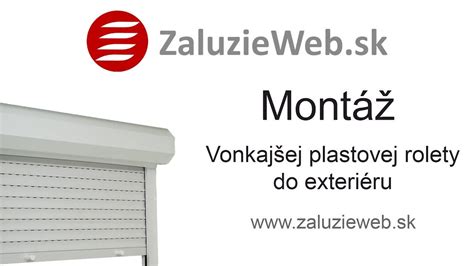 Montáž vnútornej a vonkajšej parapety