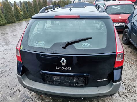 Zadné dvere Renault Megane 2 Kombi so svetlami ŠPZ