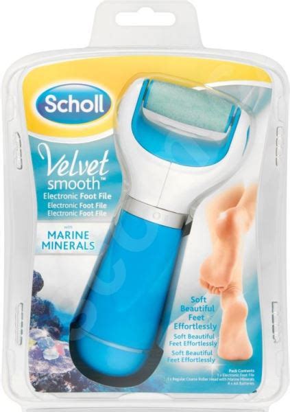 Scholl Velvet Smooth Marine Minerals elektrický pilník
