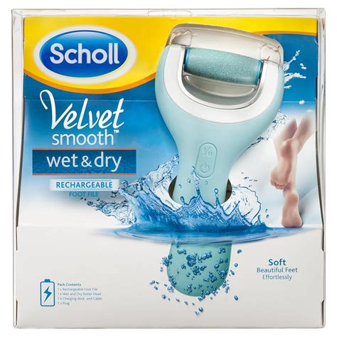 Scholl Velvet Smooth Wet&Dry v prevádzke