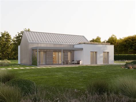 Moderný dom so skvelým dreveným obkladom fasády