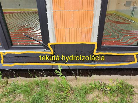 Nesprávne zhotovená hydroizolácia sokla
