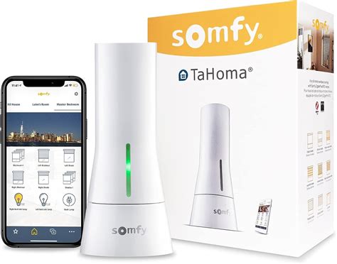 Aplikácia Somfy TaHoma na smartfóne