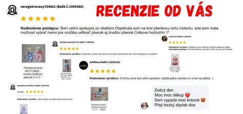 Prezentácia najlepších recenzií a hodnotení od zákazníkov