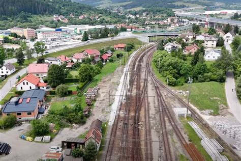 Moderná železničná trať po rekonštrukcii