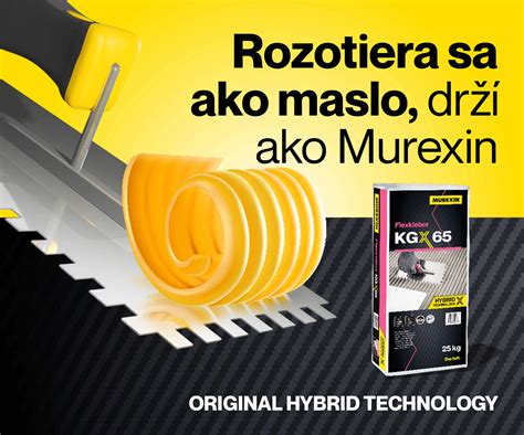 Balenie Murexin Pružná lepiaca malta KGX 65