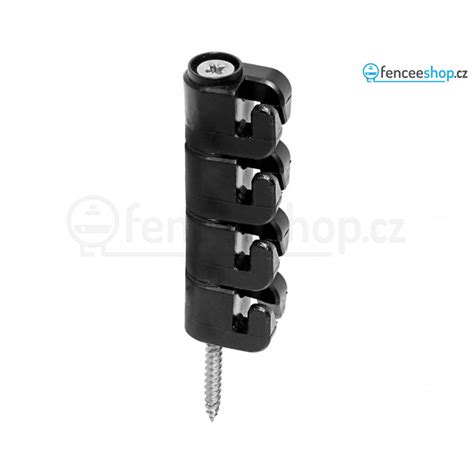 Elektrický izolátor na žľab pre ochranu proti kunám