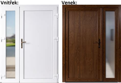 Moderné plastové vchodové dvere