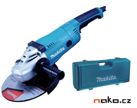 Detail uhlovej brúsky Makita GA9020RFK v akcii