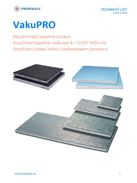 Porovnanie hrúbky bežnej a vákuovej izolácie VakuPRO