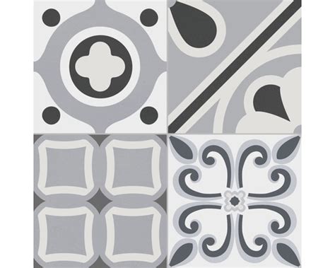 Retro dlažba s rôznymi vzormi