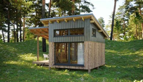 Záhradný domček v prírode