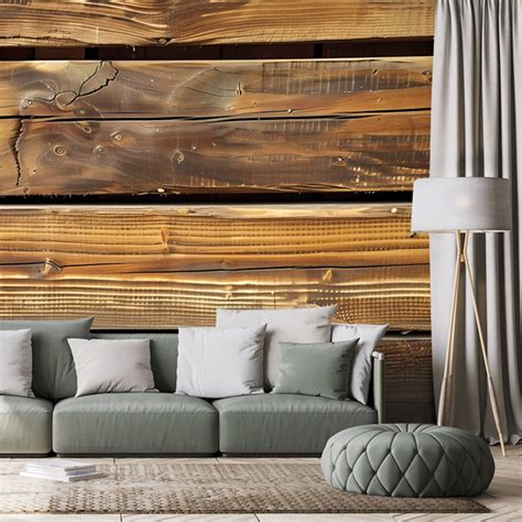 Ukážka rôznych produktov s imitáciou dreva v interiéri