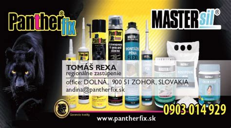 Logo spoločnosti Pantherfix a značky PANTHER