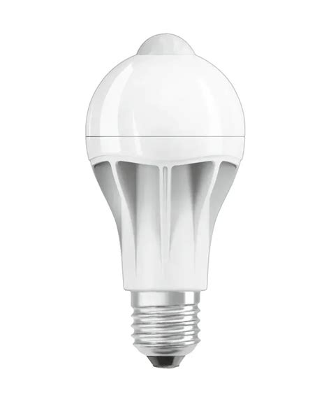 LED žiarovka a pohybový senzor