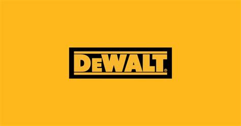 Logotyp DeWalt a príklady náradia