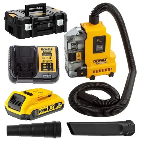 DeWalt mobilný odsávač prachu v akcii
