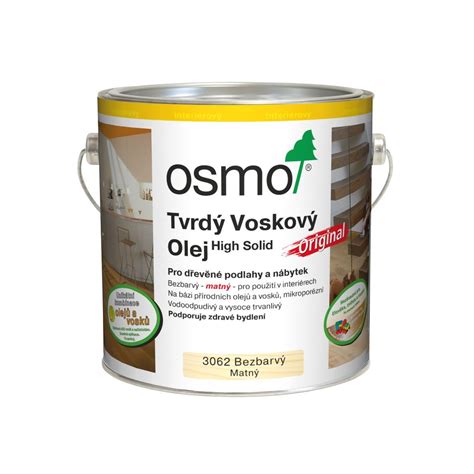 OSMO Tvrdý voskový olej a jeho aplikácia