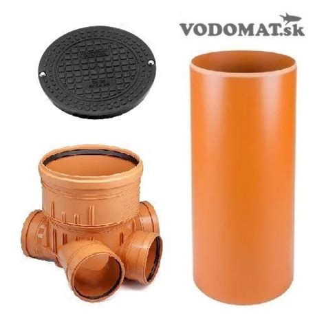 Revízna kanalizačná šachta a spätná klapka