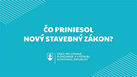 Zákon a vyhláška pre výstavbu